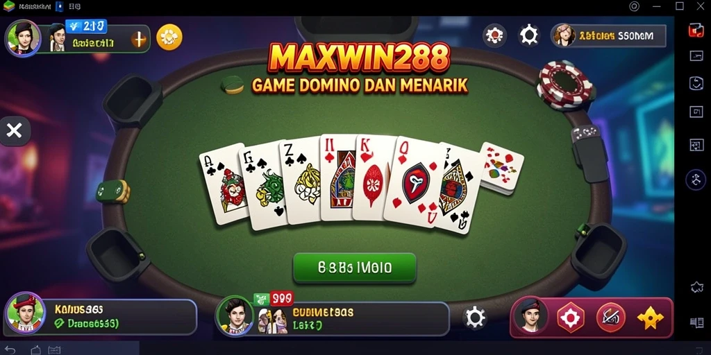Tampilan menarik dari gameplay seru di MAXWIN288.