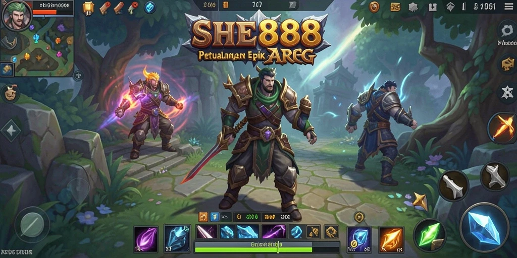 Tampilan gameplay menawan dari SHE888 dalam dunia ARPG yang mengasyikkan.