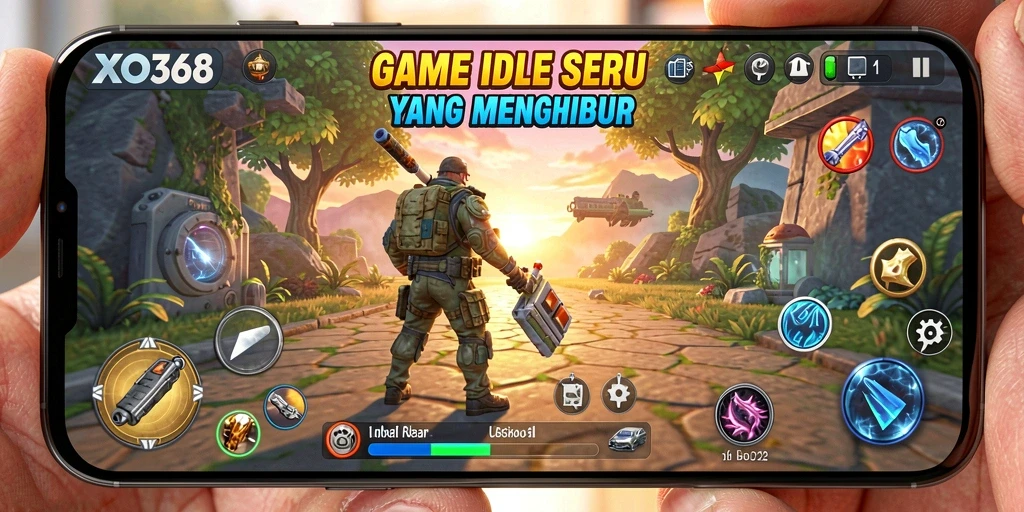 Tampilan gameplay XO368 yang menarik dan penuh warna.