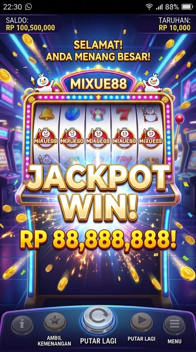 Fitur pengaturan dalam aplikasi mixue88 yang mudah digunakan.
